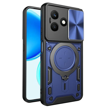 Hülle für Honor X8d, Techsuit, CamGuard Pro, Blau