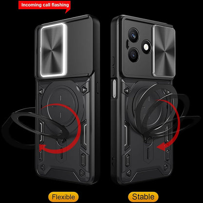 Hülle für Honor X8d, Techsuit, CamGuard Pro, Blau