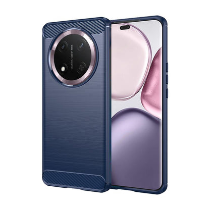 Hülle für Honor X9c / Magic7 Lite, Techsuit, Carbon, Blau