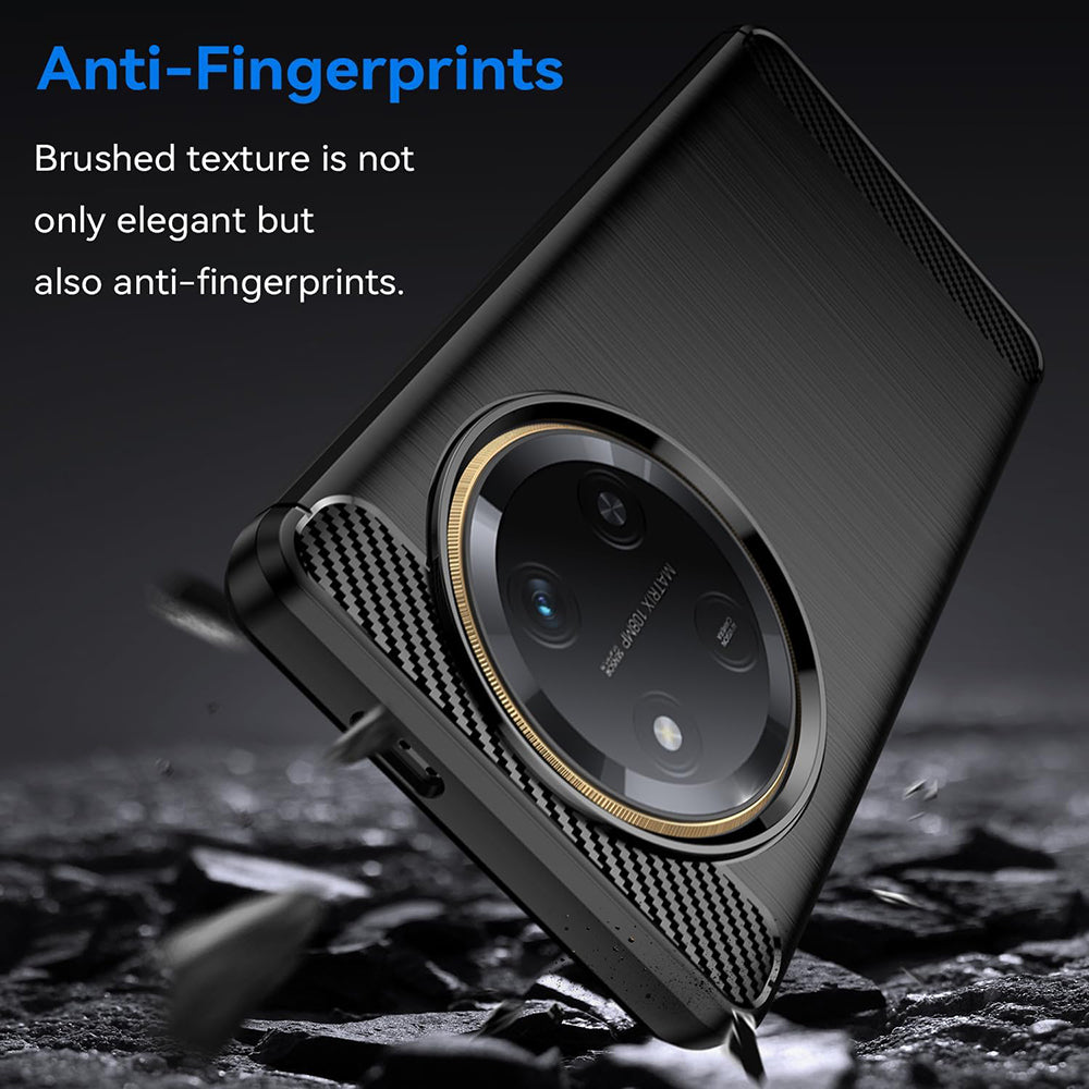 Hülle für Honor X9c / Magic7 Lite, Techsuit, Carbon, Blau