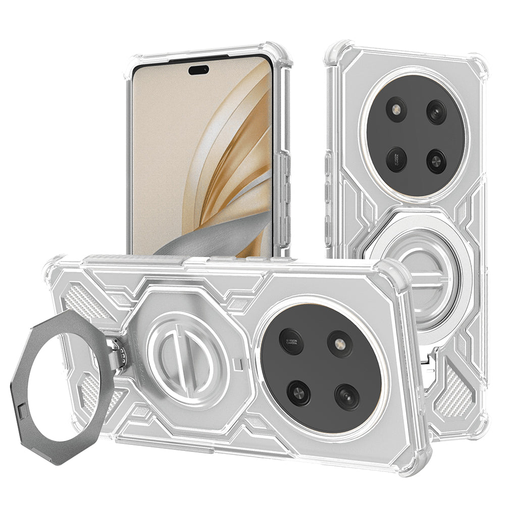 Hülle für Honor X9c / Magic7 Lite, Techsuit, Carbon Shield Pro, Weiß