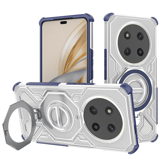 Hülle für Honor X9c / Magic7 Lite, Techsuit, Carbon Shield Pro, Blau