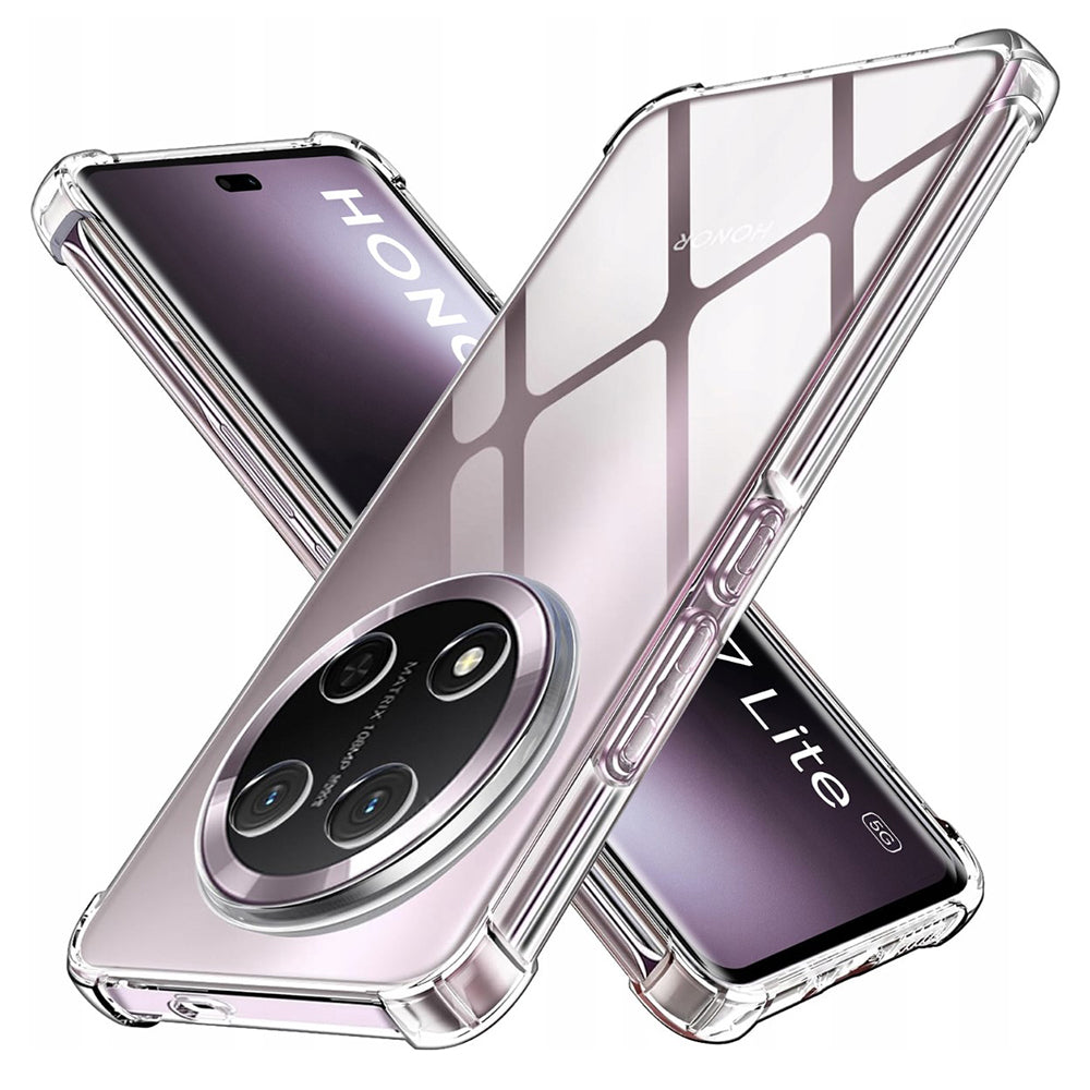 Hülle für Honor X9c / Magic7 Lite, Techsuit, stoßfest klar, transparent