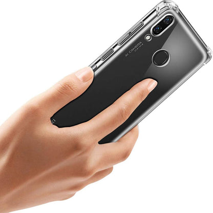 Hülle für Huawei Mate 20 Pro, Techsuit, stoßfest klar, transparent