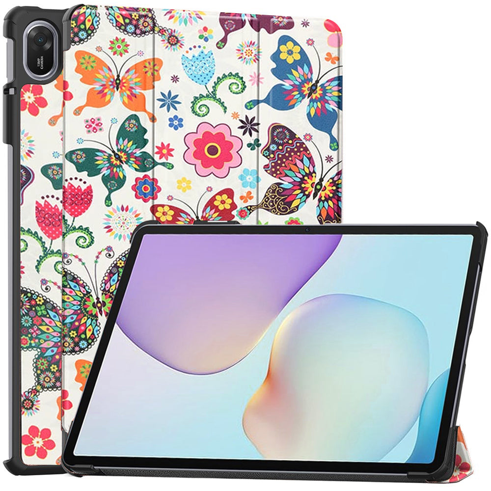 Hülle für Huawei MatePad 11.5 (2025), Techsuit, FoldPro Butterfly, Mehrfarbig