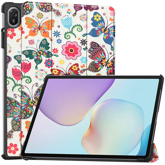 Hülle für Huawei MatePad 11.5 (2025), Techsuit, FoldPro Butterfly, Mehrfarbig