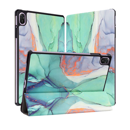 Hülle für Huawei MatePad 11.5 (2025), Techsuit, FoldPro Green Time, Mehrfarbig