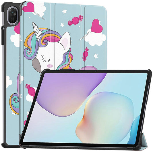 Hülle für Huawei MatePad 11.5 (2025), Techsuit, FoldPro Unicorn, Mehrfarbig
