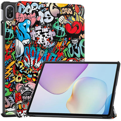 Hülle für Huawei MatePad 11.5 (2025), Techsuit, FoldPro Urban Vibe, Mehrfarbig