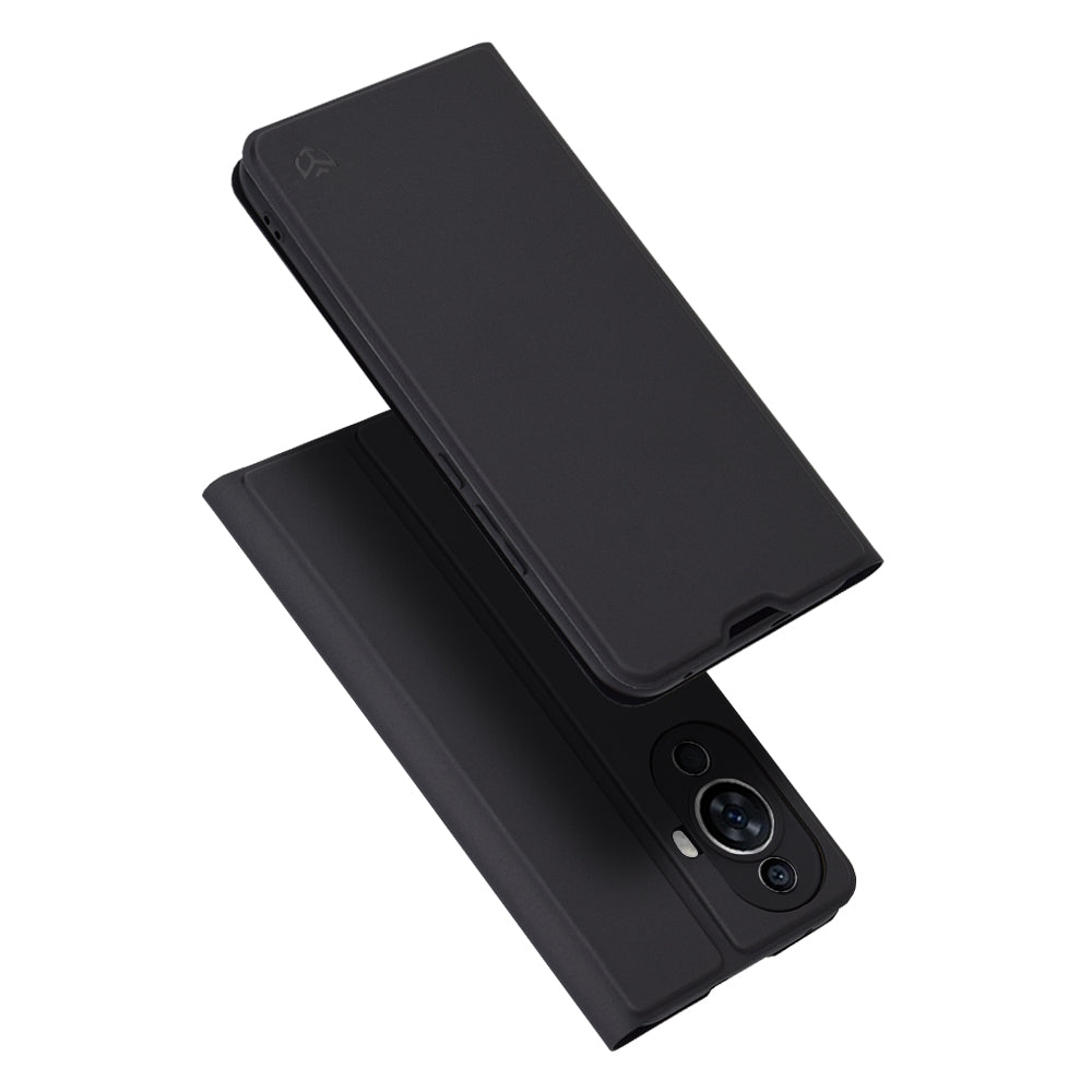 Case for Huawei nova 12s / nova 11, Techsuit, Magskin Book, Black