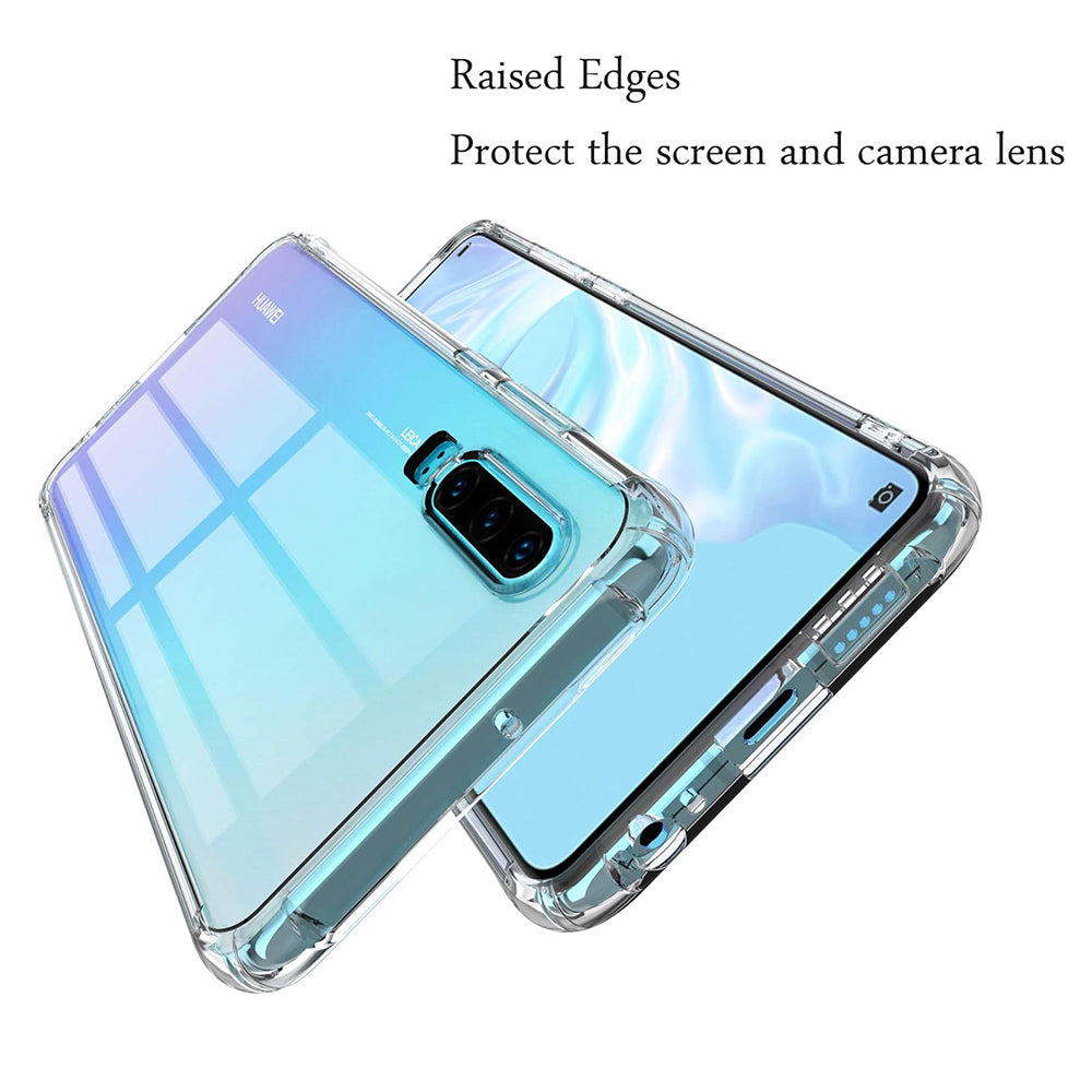 Hülle für Huawei P30, Techsuit, stoßfest klar, transparent