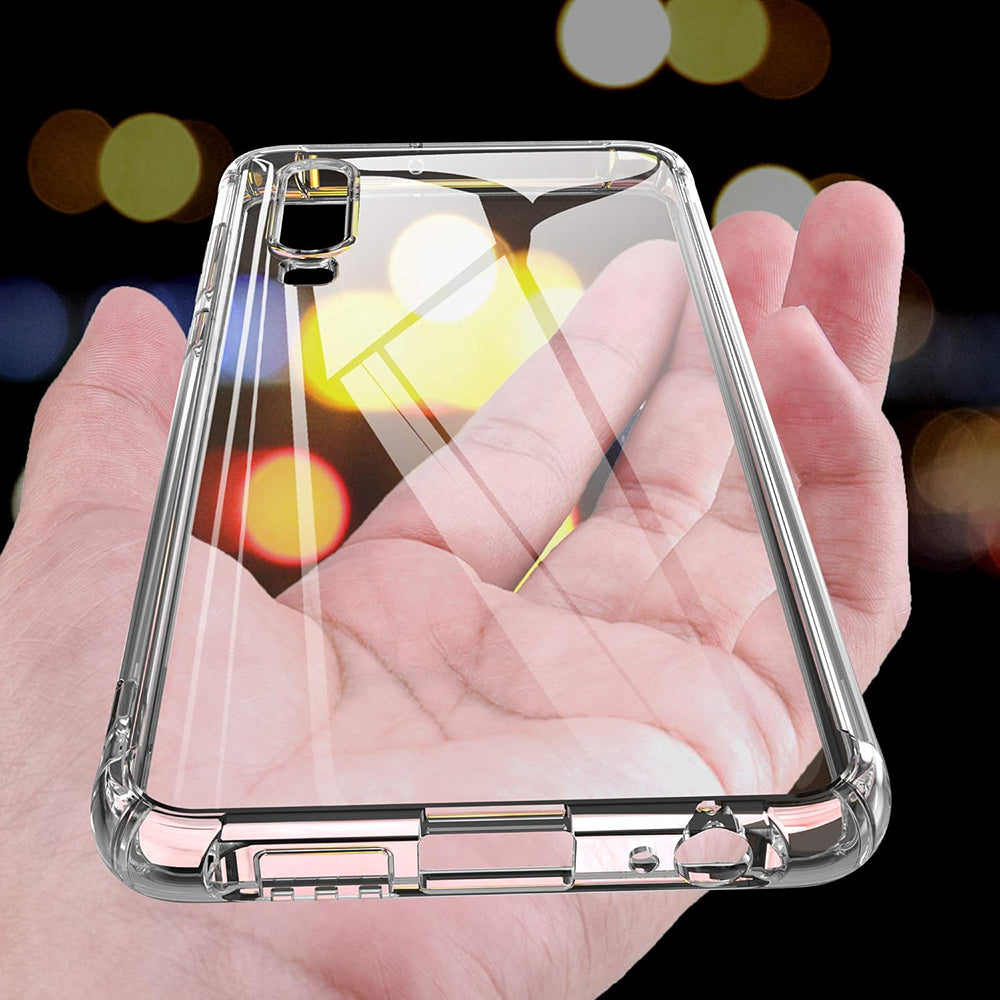 Hülle für Huawei P30, Techsuit, stoßfest klar, transparent