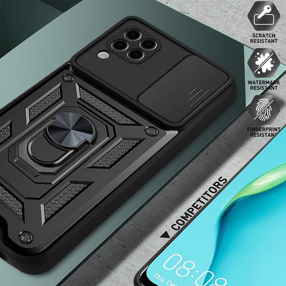 Hülle für Huawei P40 lite 4G, Techsuit, CamShield, Schwarz