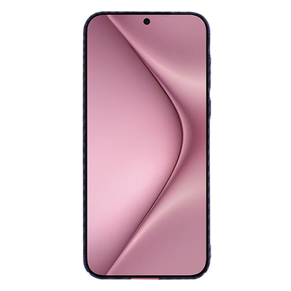 Hülle für Huawei Pura 70, Techsuit, Carbonite FiberShell, Lila