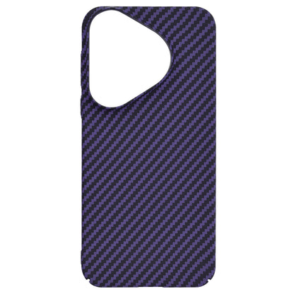 Hülle für Huawei Pura 70, Techsuit, Carbonite FiberShell, Lila