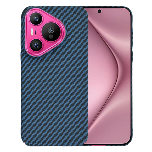 Hülle für Huawei Pura 70, Techsuit, Carbonite FiberShell, Türkis