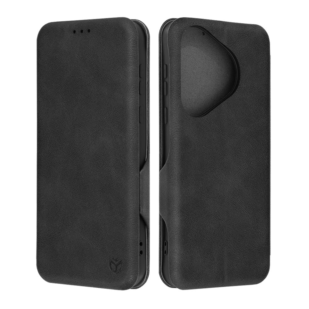 Hülle für Huawei Pura 70, Techsuit, Safe Wallet Plus, Schwarz
