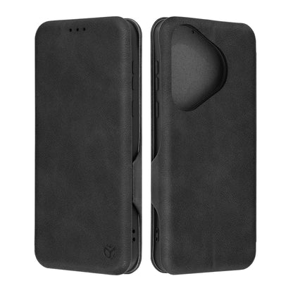Hülle für Huawei Pura 70, Techsuit, Safe Wallet Plus, Schwarz