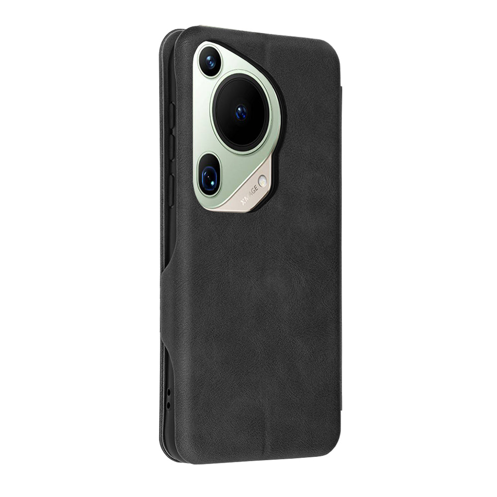 Hülle für Huawei Pura 70 Ultra, Techsuit, Safe Wallet Plus, Schwarz