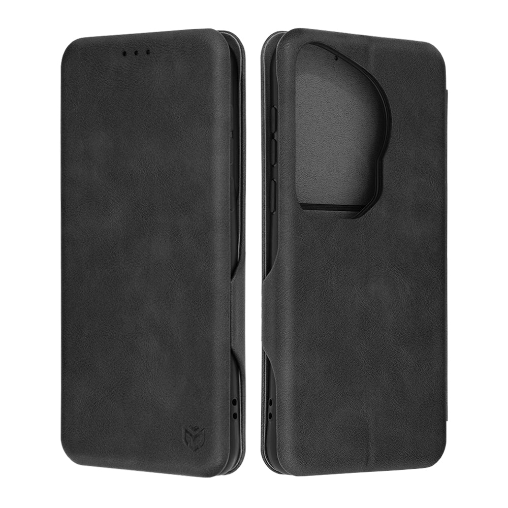 Hülle für Huawei Pura 70 Ultra, Techsuit, Safe Wallet Plus, Schwarz