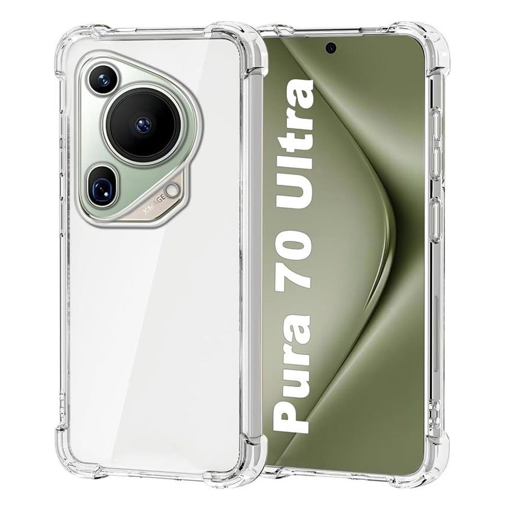 Hülle für Huawei Pura 70 Ultra, Techsuit, stoßfest klar, transparent