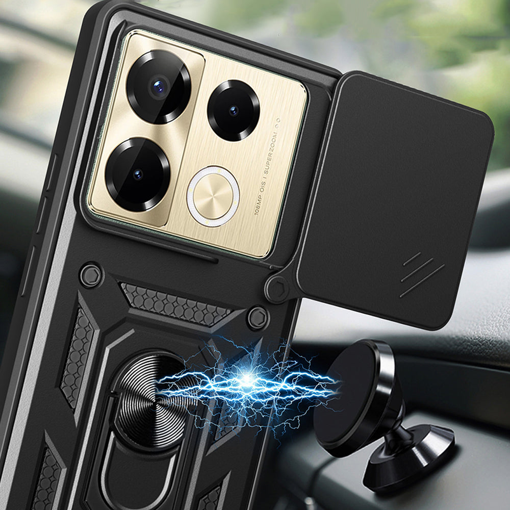 Hülle für Infinix Note 40 Pro+, Techsuit, CamShield, Blau