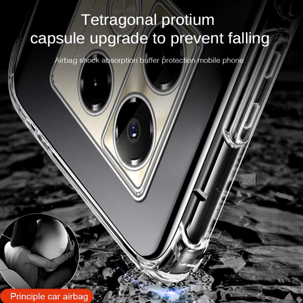 Hülle für Infinix Note 40 Pro+, Techsuit, Shockproof Clear, Transparent