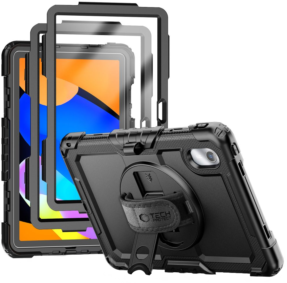 Hülle für Lenovo Idea Tab 11, Tech-Protect, Solid, Schwarz