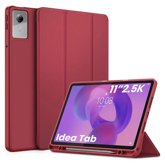 Hülle für Lenovo Idea Tab 11, Techsuit, FoldPro, Rot