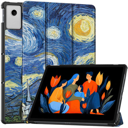 Hülle für Lenovo Idea Tab Plus, Techsuit, FoldPro Starry, Mehrfarbig