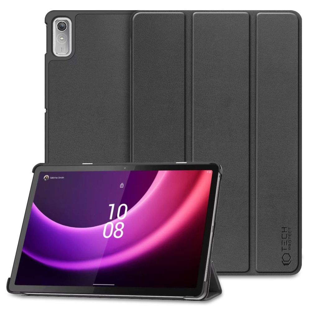 Hülle für Lenovo Tab P11 Gen 2, Tech-Protect, SmartCase, Schwarz