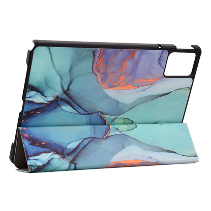 Hülle für Lenovo Tab M11, Techsuit, FoldPro Green Time, Mehrfarbig