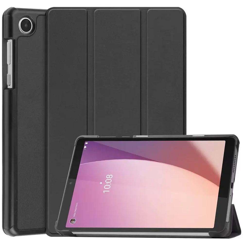 Hülle für Lenovo Tab M8 (4. Generation), Techsuit, FoldPro, Schwarz