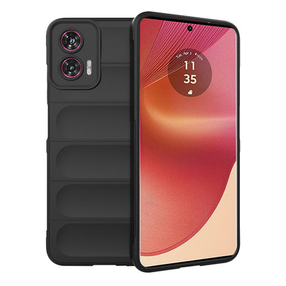 Hülle für Motorola Edge 50 Fusion, Techsuit, Magic Shield, Schwarz