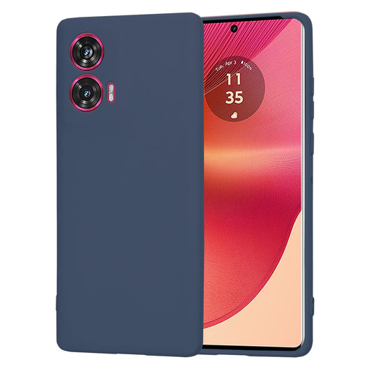 Case for Motorola Edge 50 Fusion, Techsuit, SoftFlex, Navy Blue