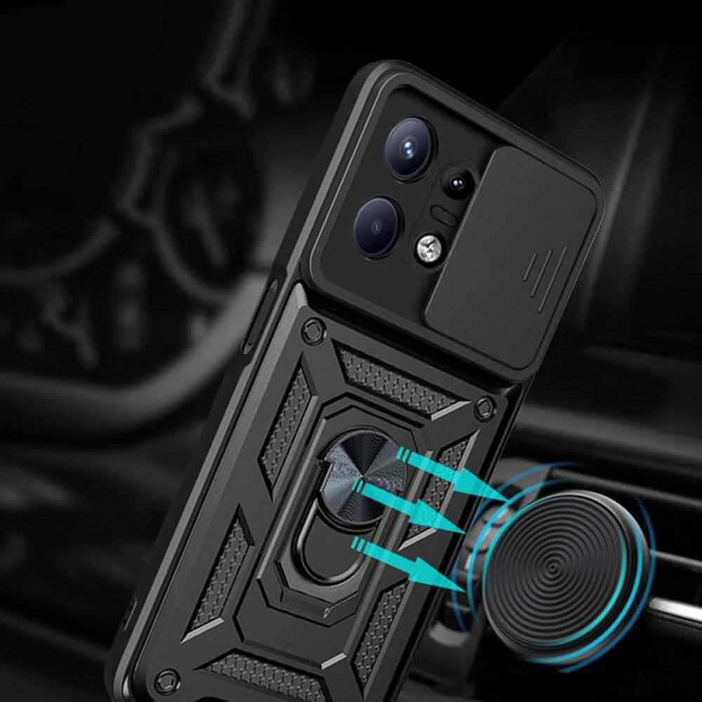 Hülle für Motorola Edge 50 Pro, Techsuit, CamShield, Blau