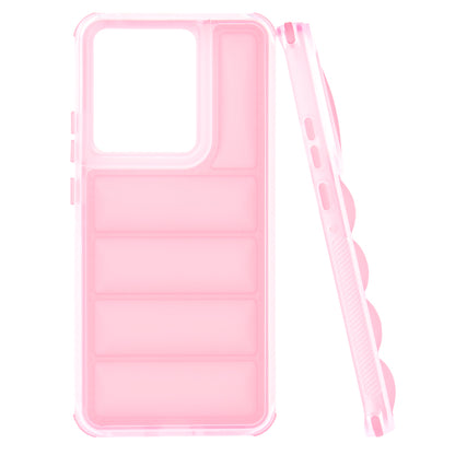 Hülle für Motorola Edge 50 Pro, Techsuit, Wave Shield, Rosa