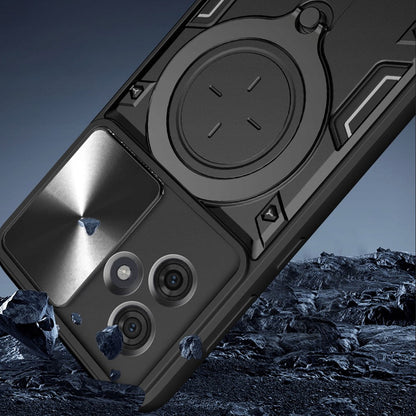 Hülle für Motorola Edge 60 Fusion / Edge 60, Techsuit, CamGuard Pro, Schwarz