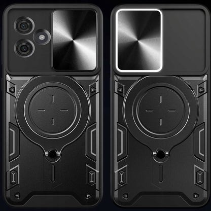Hülle für Motorola Edge 60 Fusion / Edge 60, Techsuit, CamGuard Pro, Schwarz