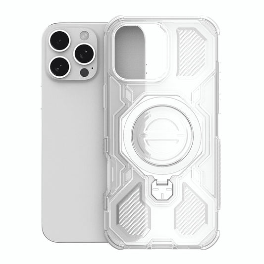 Hülle für Motorola Edge 60 Fusion / Edge 60, Techsuit, Carbon Shield Pro, Weiß