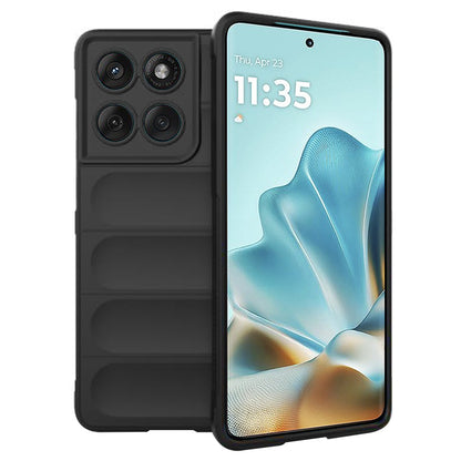 Hülle für Motorola Edge 60 Fusion / Edge 60, Techsuit, Magic Shield, Schwarz