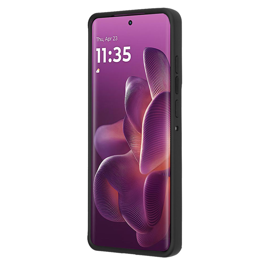 Hülle für Motorola Edge 60 Pro, Techsuit, Glinth, Schwarz
