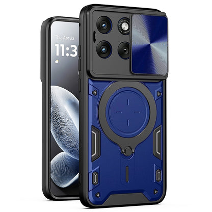 Hülle für Motorola Edge 70 Fusion, Techsuit, CamGuard Pro, Blau