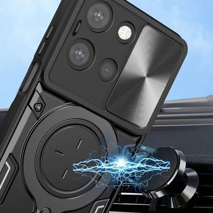 Hülle für Motorola Edge 70 Fusion, Techsuit, CamGuard Pro, Schwarz