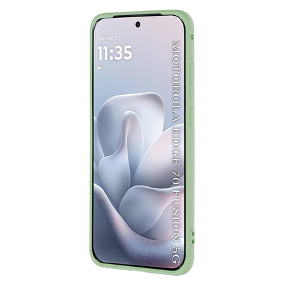 Hülle für Motorola Edge 70 Fusion, Techsuit, SoftFlex, Hellgrün