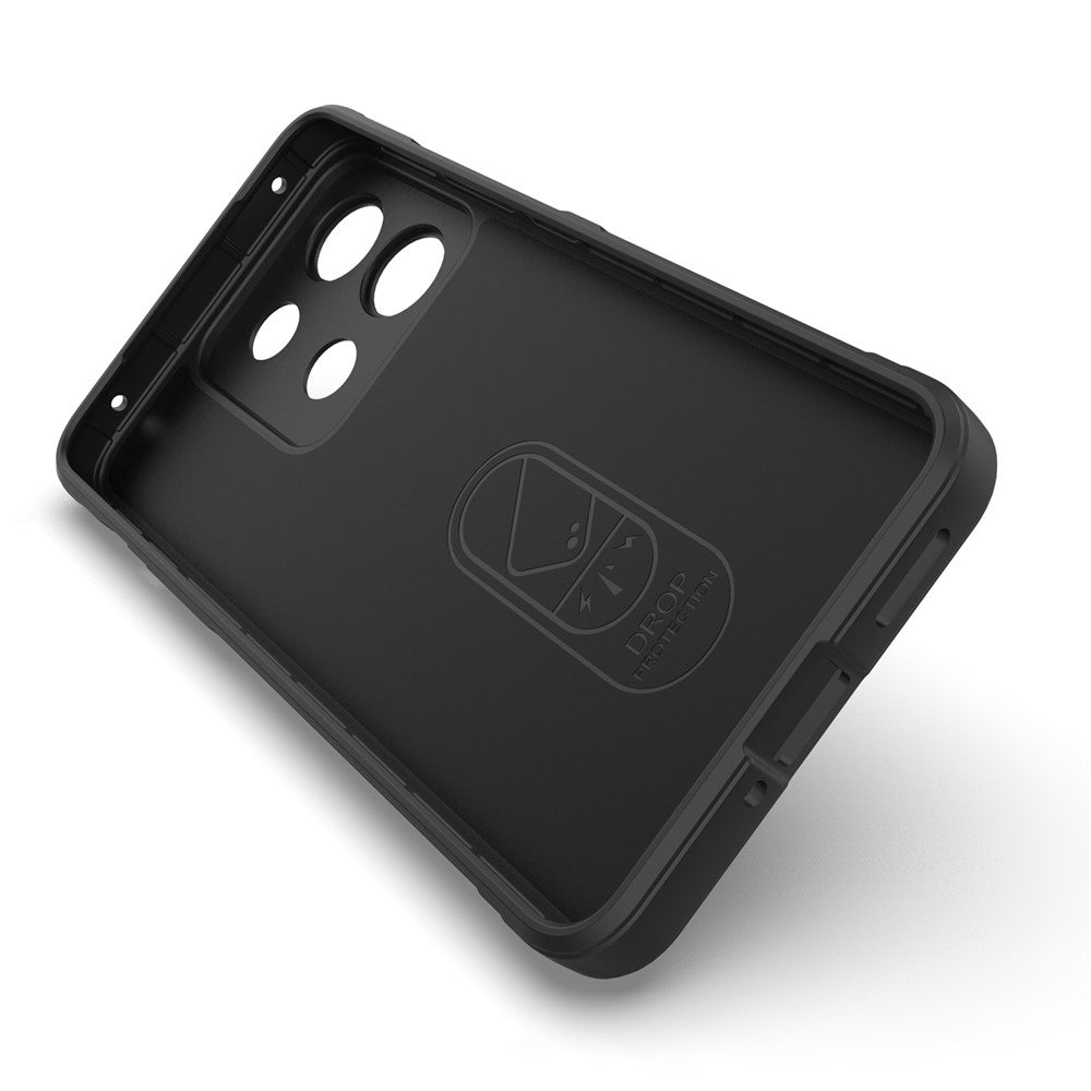 Hülle für Motorola Edge 70 Max, Techsuit, Magic Shield, Schwarz