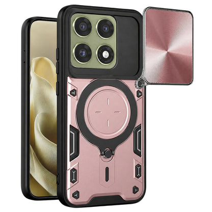 Hülle für Motorola Edge 70 Pro, Techsuit, CamGuard Pro, Roségold