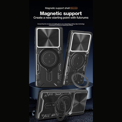 Hülle für Motorola Edge 70, Techsuit, CamGuard Pro, Lila