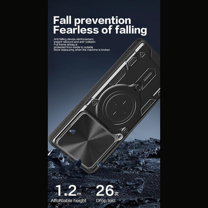 Hülle für Motorola Edge 70, Techsuit, CamGuard Pro, Roségold