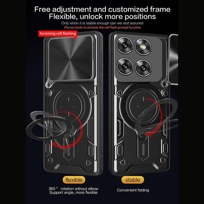 Hülle für Motorola Edge 70, Techsuit, CamGuard Pro, Roségold